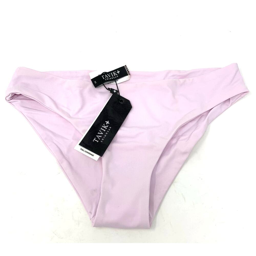 Tavik Ali Full Bottom Bikini Botton Lilac Snow Size XS NEW